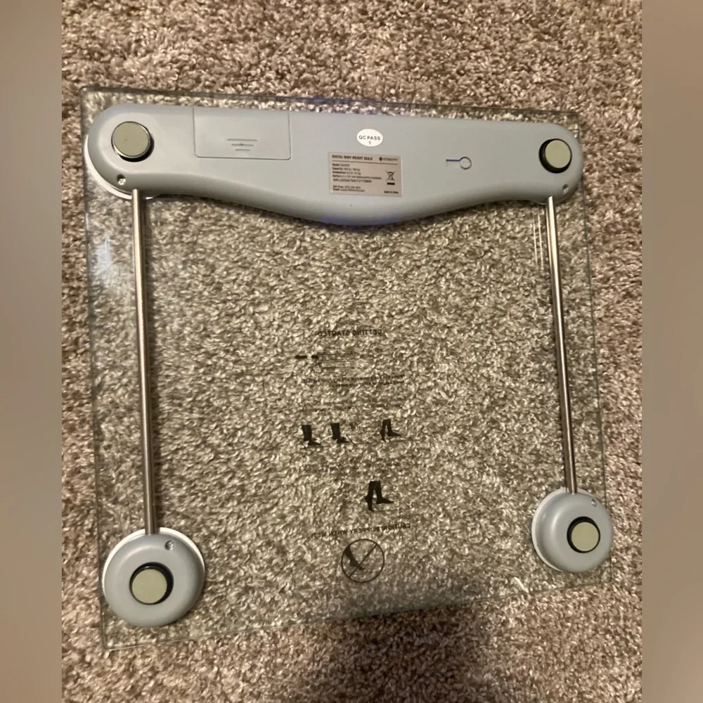 Etekcity Silver Digital Bathroom Scale